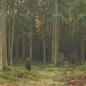 Ivan Shishkin: The Forest of Countess Mordvinova. Fine Art Print/Poster
