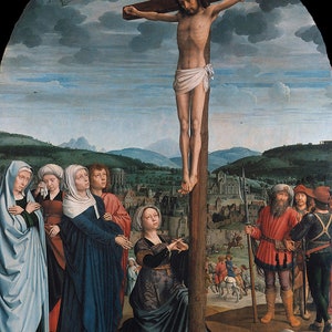 Gerard David: Christ on the Cross. Fine Art Print/Poster image 1