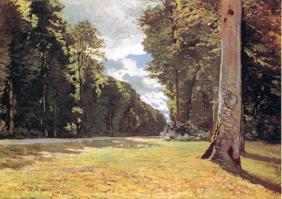 Claude Monet: the Pave De Chailly in the Fontainebleau Forest