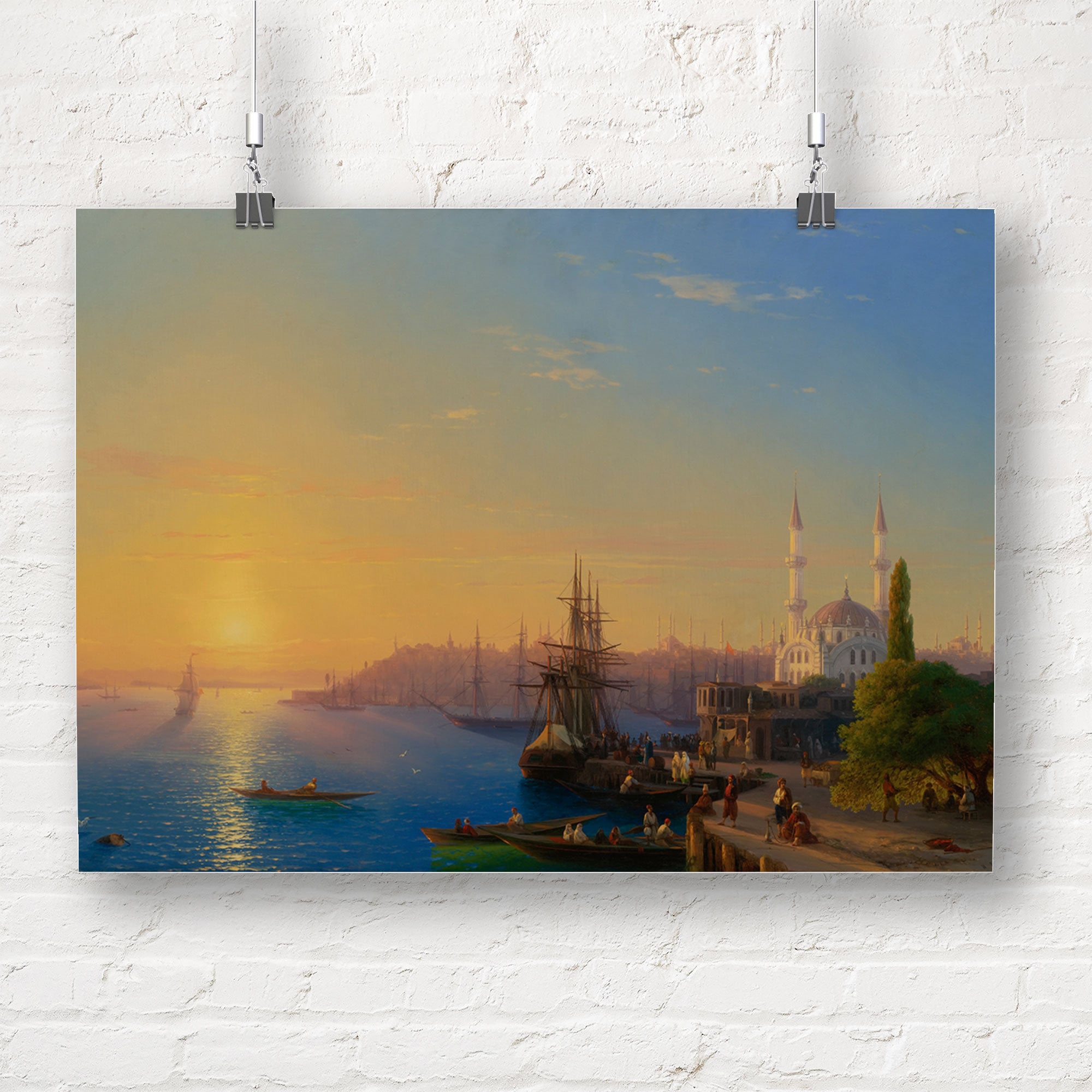Ivan Aivazovsky: View of Constantinople and the Bosphorus. Fine