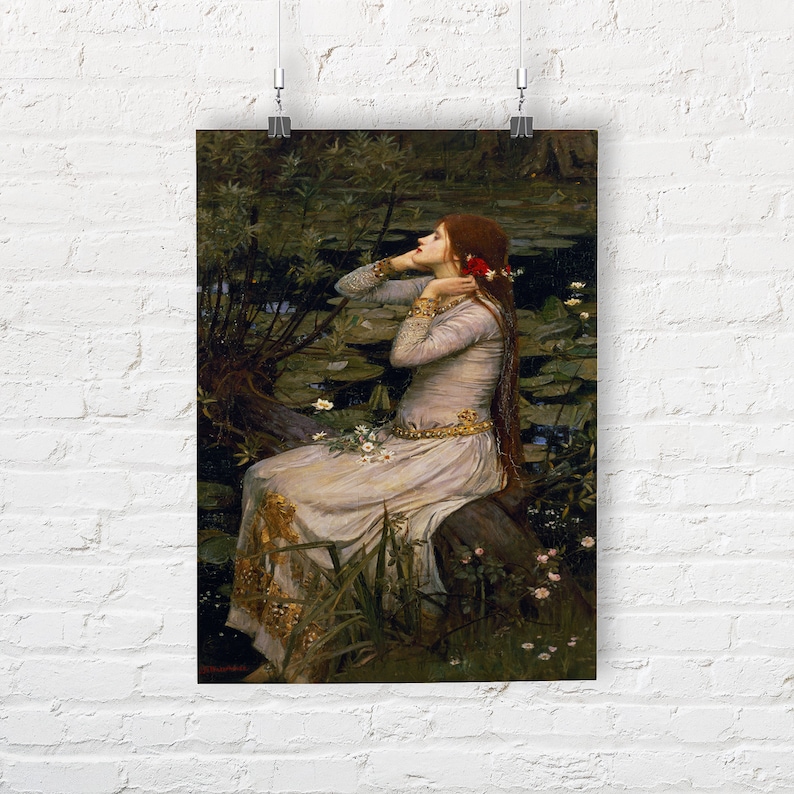CANVAS WALL ART ARTWORK FRAMED PRINT PAINTING John William Waterhouse Juliet