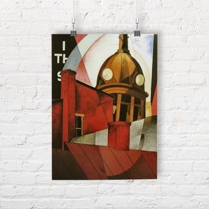 Charles Demuth: Welcome to our city. Fine Art Print/Poster