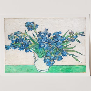Premium Giclée Print of Vincent van Gogh: Irises. Museum Quality Print of Famous Artwork.