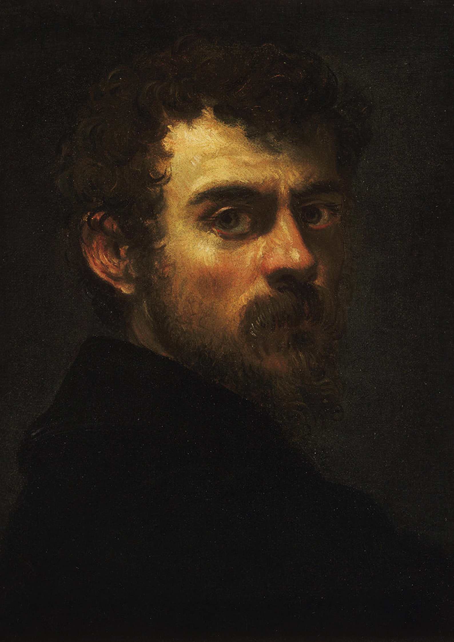 Jacopo Tintoretto Self Portrait. Fine Art Print/poster 5162 - Etsy