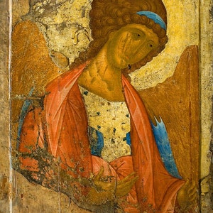 Andrei Rublev: The Archangel Michael (15th Century). Fine Art Print/Poster