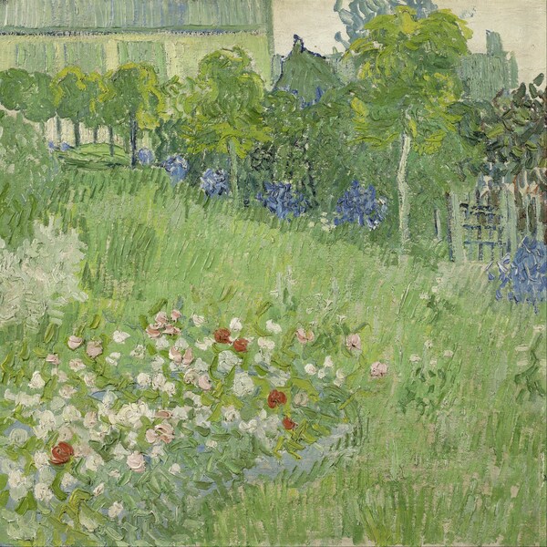 Vincent van Gogh: Daubigny's Garden. Nature/Scenery Fine Art Print/Poster