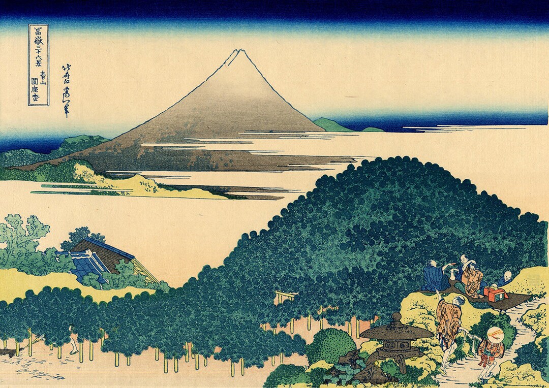 真作/高木富三/嵐山春景/保津川/山水図/青緑岩絵具/掛軸/名家伝来AH-563 il_1080xN.1232569866_mqgr.jpg