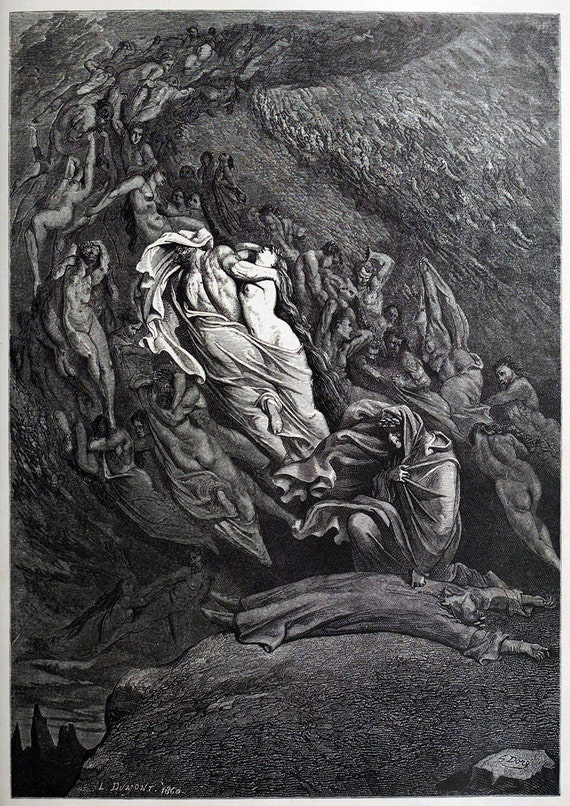 42 astonishing Dante's Inferno illustrations by Gustave Doré