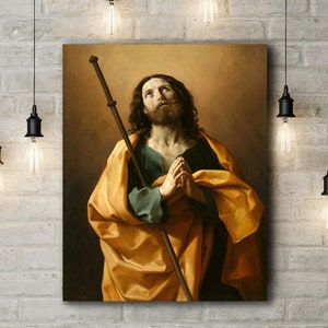 Premium Canvas Art Print of Guido Reni: Saint James the Greater