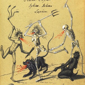 Occult Art: Compendium Rarissimum, Folio 9 (c. 1775). Fine Art Print/Poster. (004763)
