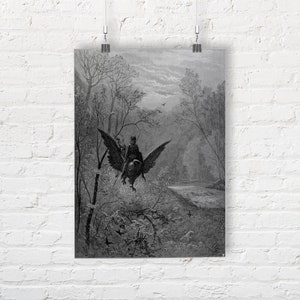 Gustave Dore:  Orlando Furioso. Fine Art Print/Poster. (001835)