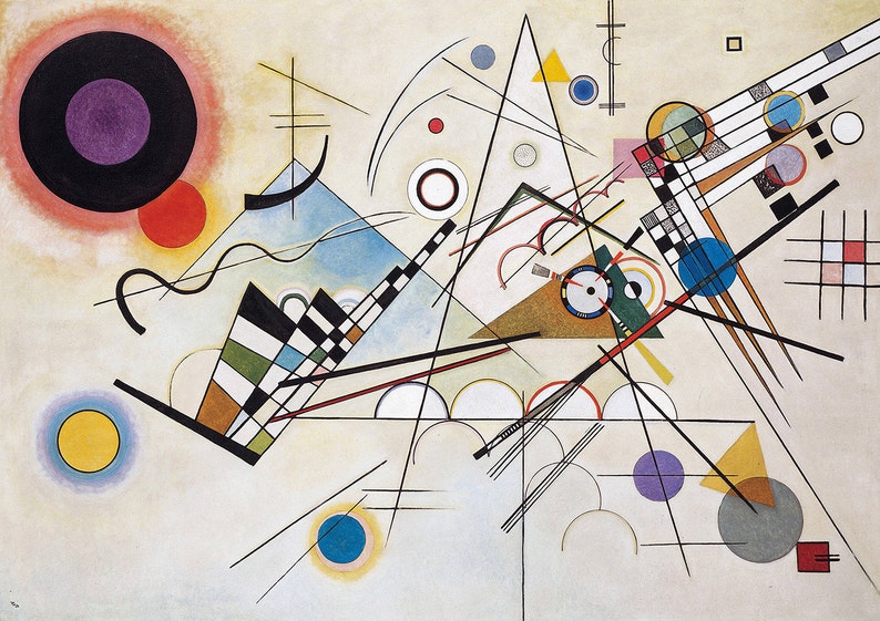 Wassily Kandinsky Composition VIII Fine Art Print//Poster