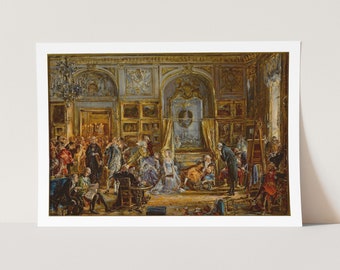 Premium Giclée Print of Jan Matejko: Constitution of 3 May. Four-Year Seym. Commission of Education. Museum Quality Print of Famous Painting