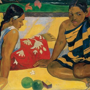 Paul Gauguin: Parau Api. Vilka nyheter. Konsttryck/affisch (004706)
