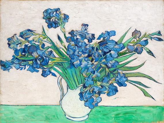 「van gogh irises」的圖片搜尋結果