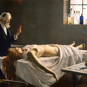Enrique Simonet: La Anatomía del Corazón de La Posible 1890. Impresión/Cartel de Bellas Artes (5465)