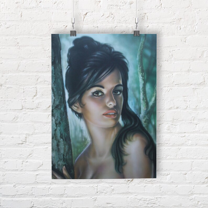 J H Lynch Tina Fine Art Print Poster Etsy