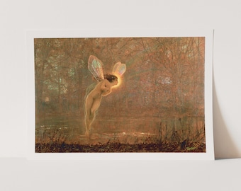 Premium Giclée Print of John Atkinson Grimshaw: Iris. Museum Quality Print of Famous Artwork.