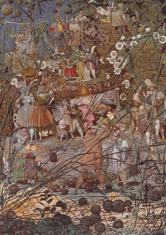 The Fairy Feller/'s Master Stroke Poster Mouse Mat Richard Dadd Art Mouse Pad Gift