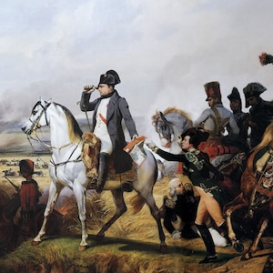 Horace Vernet: Napoleon at the Battle of Wagram. Fine Art Print/Poster