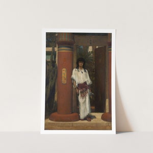Premium Giclée Print of Lawrence Alma-Tadema: An Egyptian in a Doorway (1865). Museum Quality Print of Famous Painting