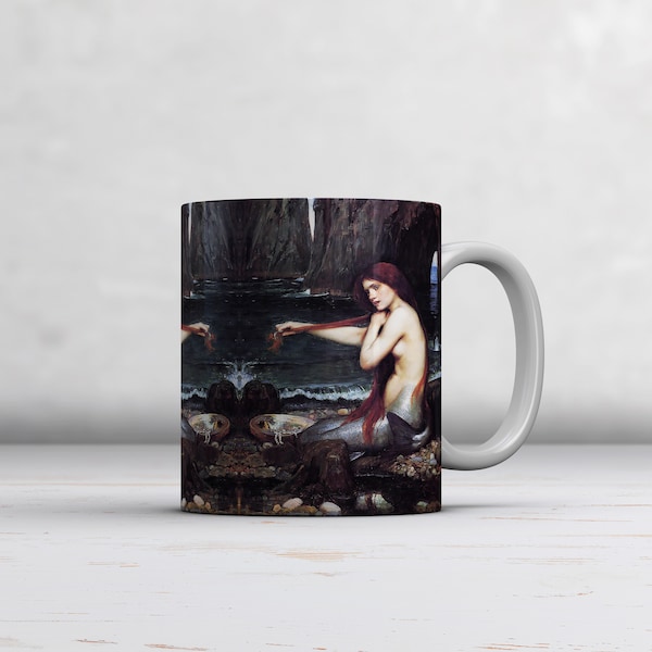 John William Waterhouse: The Mermaid. Fine Art Mug/Cup. Ideal Gift Coffee/Tea Mug