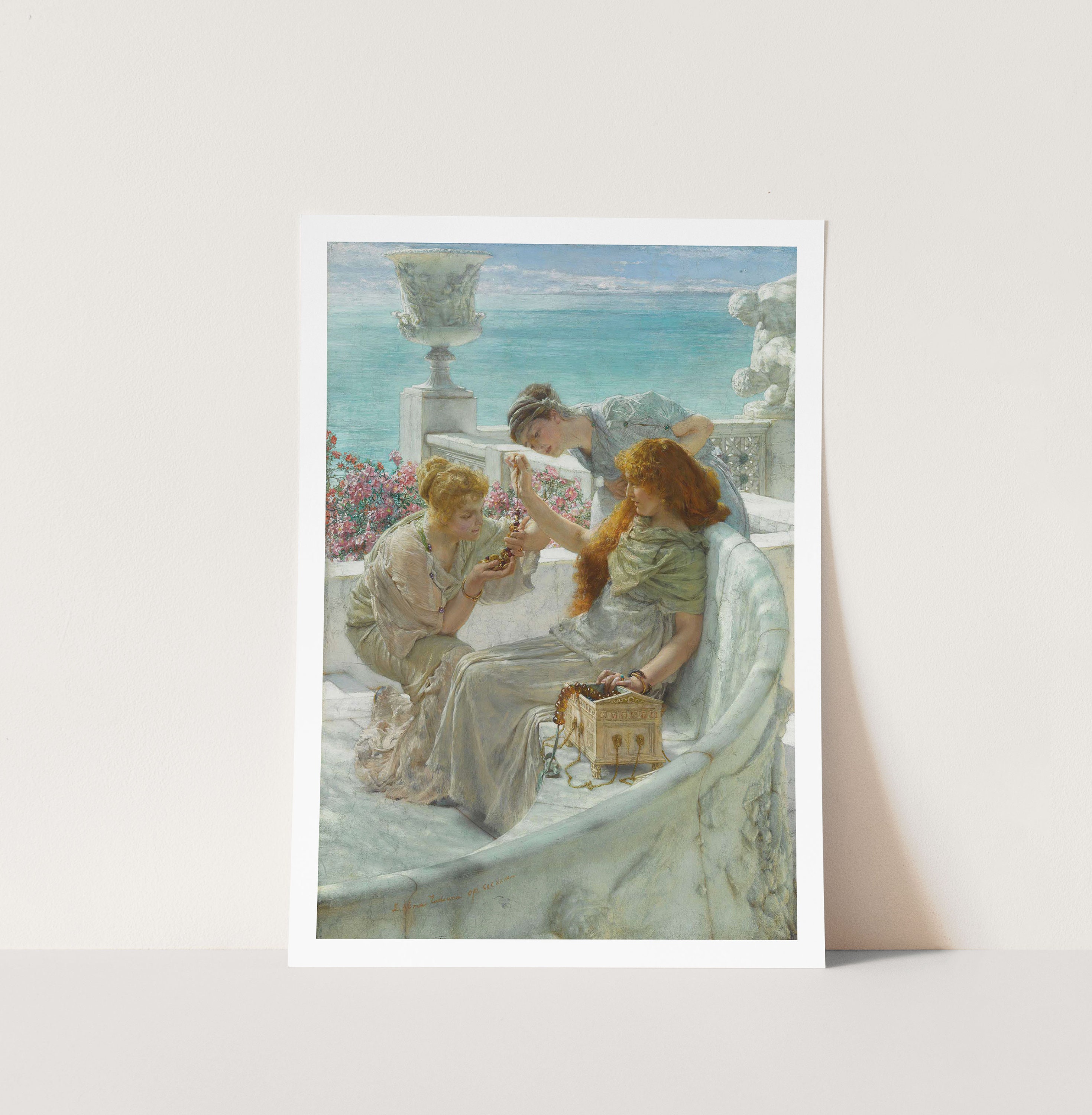 ローレンス・アルマ＝タデマのプレミアムジクレープリント：運命の寵児