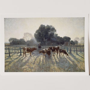 Premium Giclée-Druck von Elioth Gruner: Frühlingsfrost. Museum Qualität Druck von berühmten Kunstwerken.