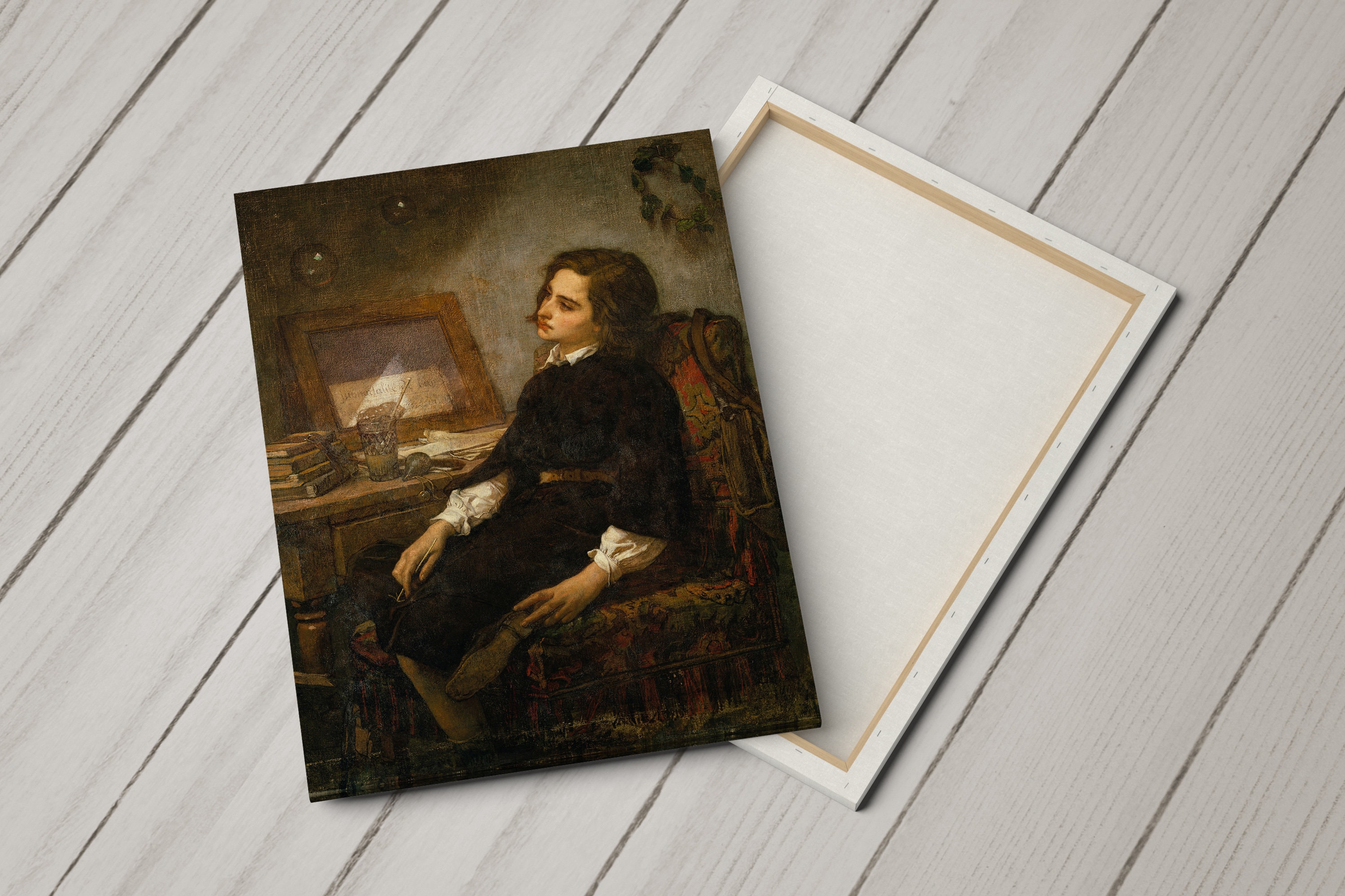 Canvas Art Print of Soap Bubbles by Thomas Couture. Etsy UK