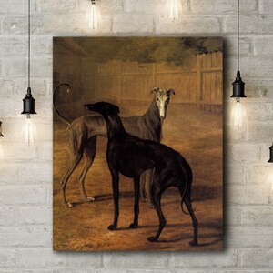 Premium Canvas Art Print of Jacques Laurent Agasse: Rolla and Portia
