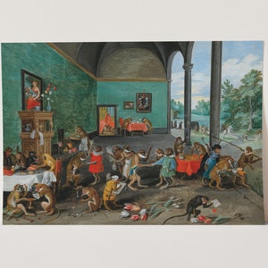 Premium Giclée Print von Jan Brueghel der Jüngere: Allegorie der Tulipomania. Museum Qualität Malerei.
