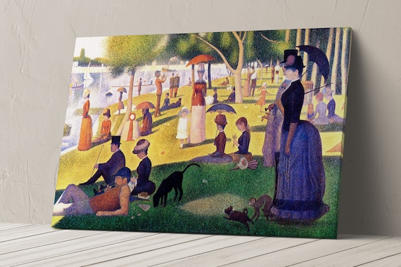 SUNDAY WORKS アートプリント Amazon.com: Sunday Afternoon on the Island of La Grande Jatte, c