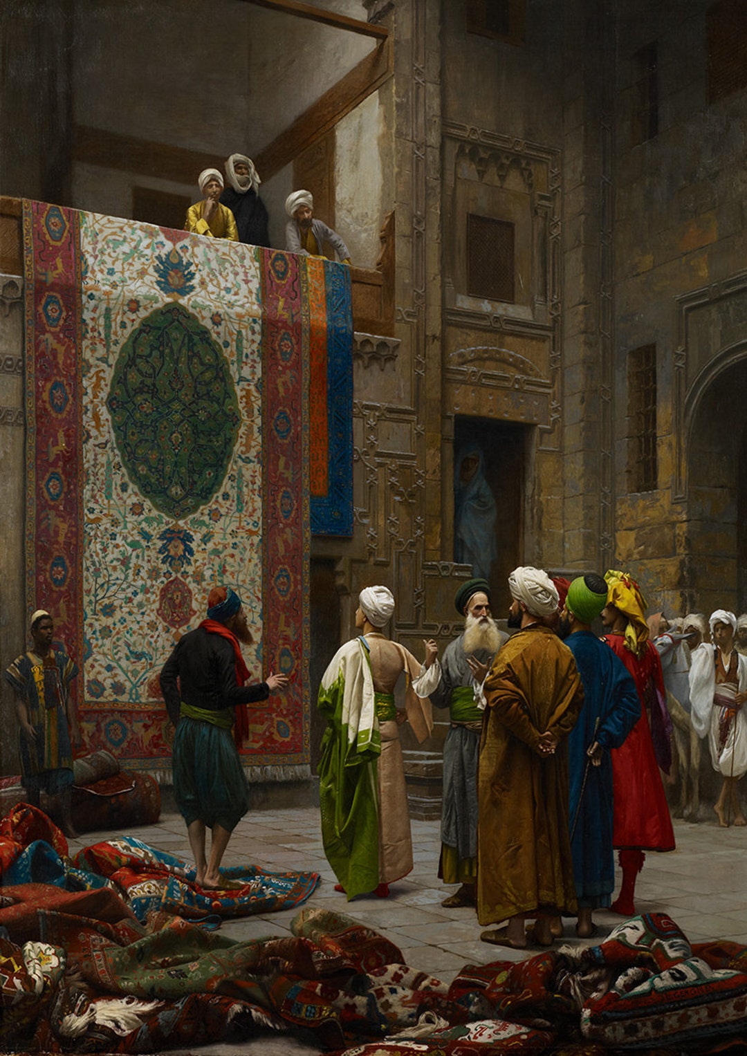 Jean Leon Gerome: the Carpet Merchant. Fine Art Print/poster