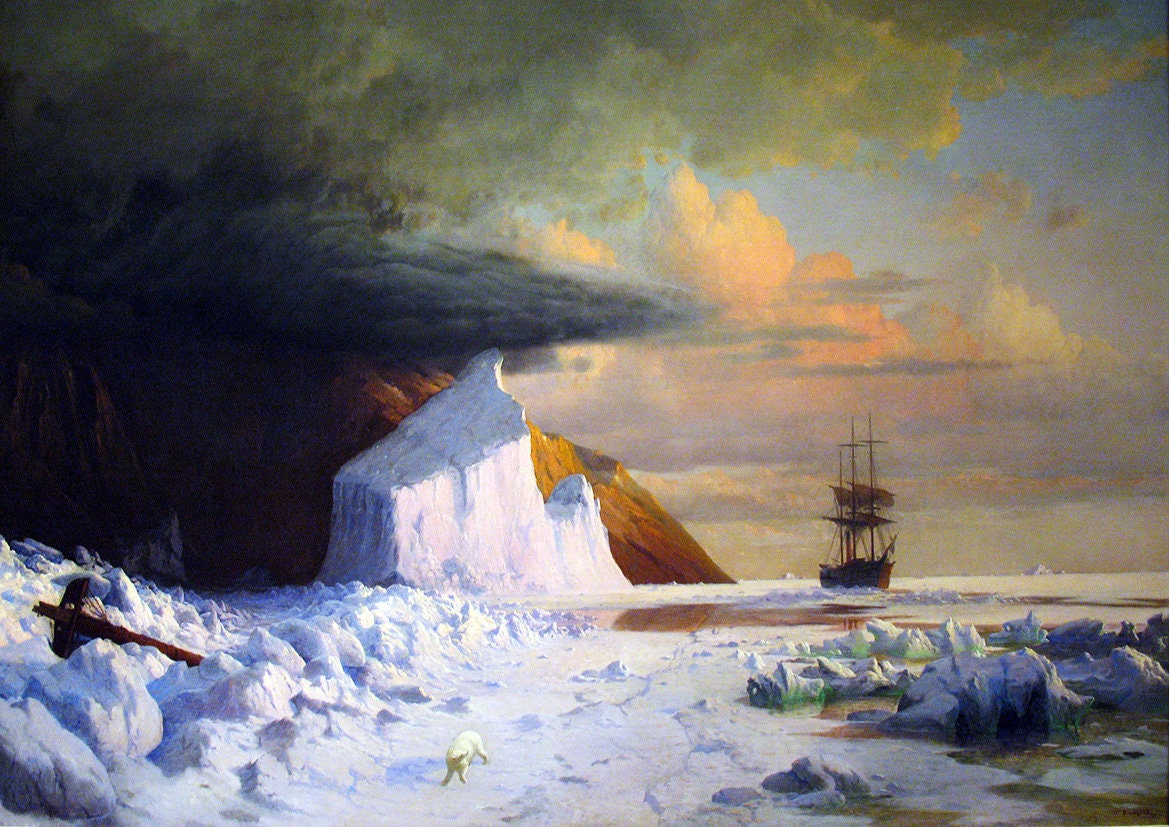 William Bradford: an Arctic Summer - Boring Through the Pack in
