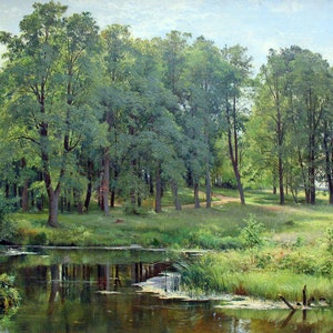 Ivan Shishkin: In the Park. Fine Art Print/Poster