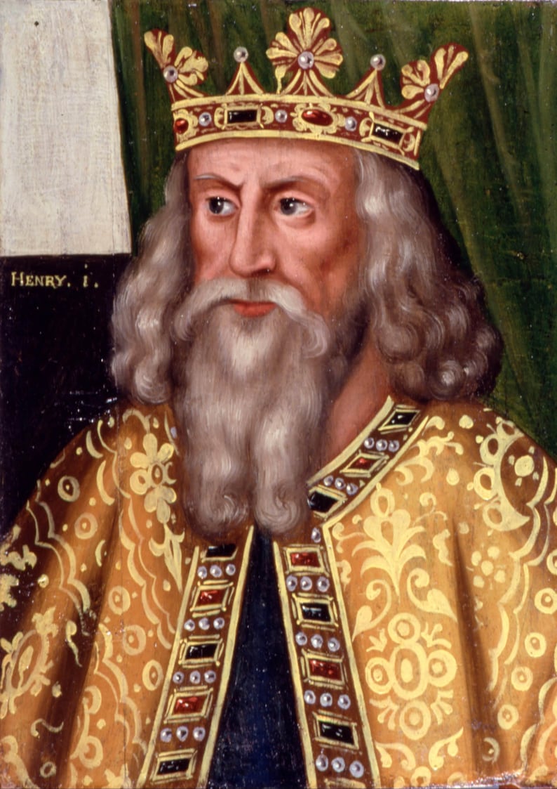 Henry I King of England. Fine Art Print/Poster 004666 Etsy