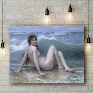 Premium Canvas Art Print William-Adolphe Bouguereau: Fala