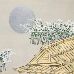 House from Momoyogusa–Flowers of a Hundred Generations (1909) by Kamisaka Sekka. Fine Art Print/Poster