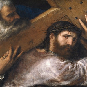 Titian: Christ Carrying the Cross. Fine Art Print/Poster