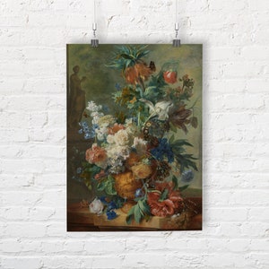 Still Life with Flowers, Jan van Huysum. Fine Art Print/Poster