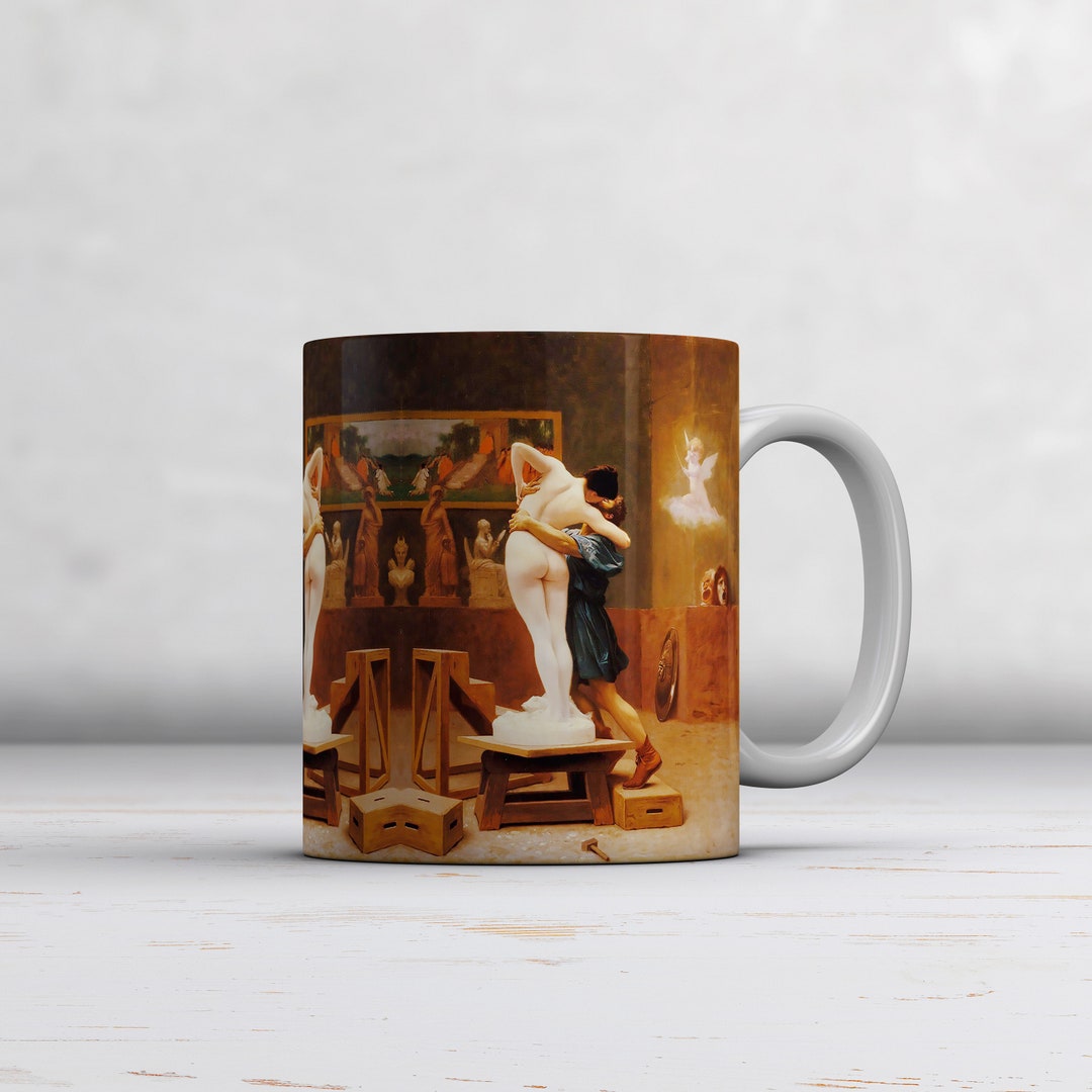 Jean Leon Gerome: Pygmalion and Galatea. Fine Art Mug/cup. Ideal Gift ...
