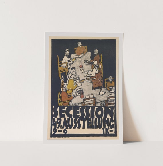 Egon Schiele、Secession 49. Austellung