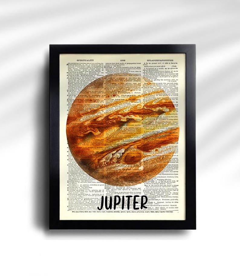 Solar System Planet Print Set of 10 Outer Space Poster Space Nursery ...