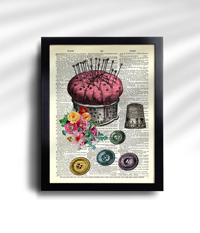 TUMOVO 3-Piece Canvas Wall Art - Retro Sewing Machine On Abandoned Table, Framed Ready To Hang, 60x40 Inch
