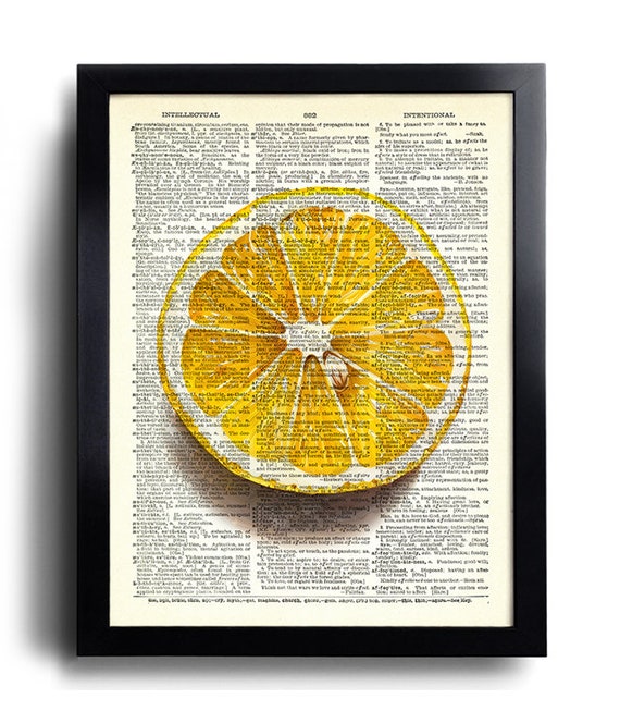 Set di 6 stampe di limoni, poster di limoni, dipinti di limoni, stampe di agrumi al limone, stampe di limoni da cucina, poster di limoni vintage 842 - Italia