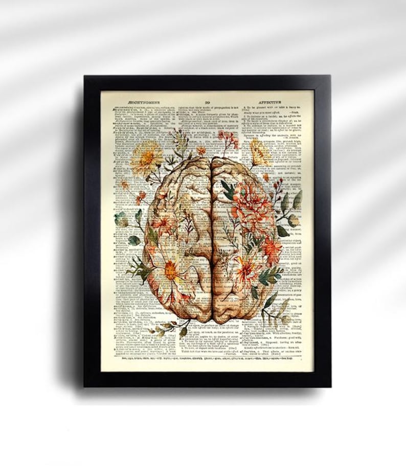 Anatomy Print Set 6 Medical Wall Art Anatomical Poster Home Decor Gifts ...