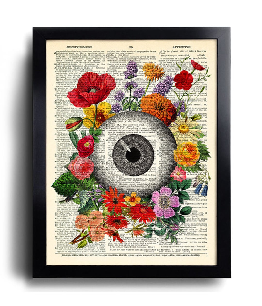 Eye Anatomy Print Anatomical Eye Poster Human Anatomy Poster Anatomical ...