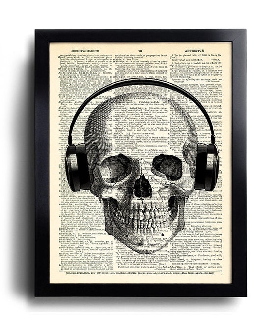 アート・デザイン・音楽 SKULL STYLE Headphone Skull LED Neon Sign Light Pop Art