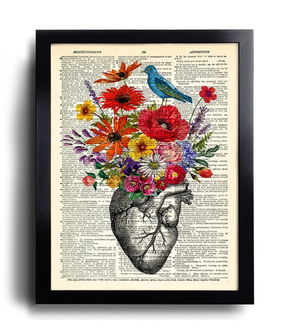 Anatomical Heart Flowers Anatomical Heart Print Heart Anatomy Print Medical  Student Gift Heart Poster Medical Wall Art Doctor Gift Idea 660 - Etsy  Norway