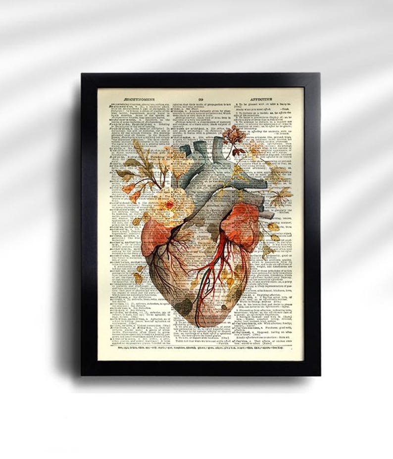 Anatomy Print Set 6 Medical Wall Art Anatomical Poster Home Decor Gifts ...